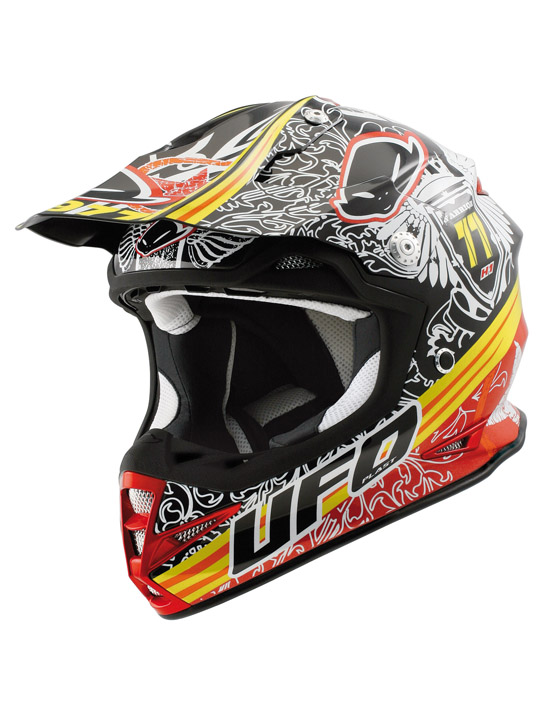 CASQUE UFO 2011 ET LUNETTE RIP N ROLL