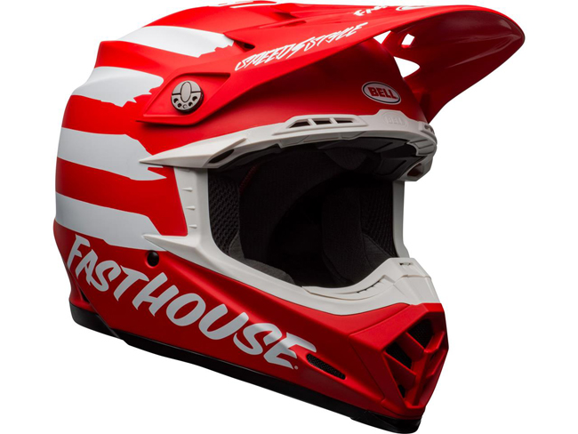 CASQUE BELL Moto 9 Mips Fasthouse Signia Rouge Mat