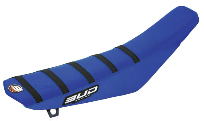 HOUSSE DE SELLE BUD Full Traction Yamaha Bleu/Bleu/Bandes Noires