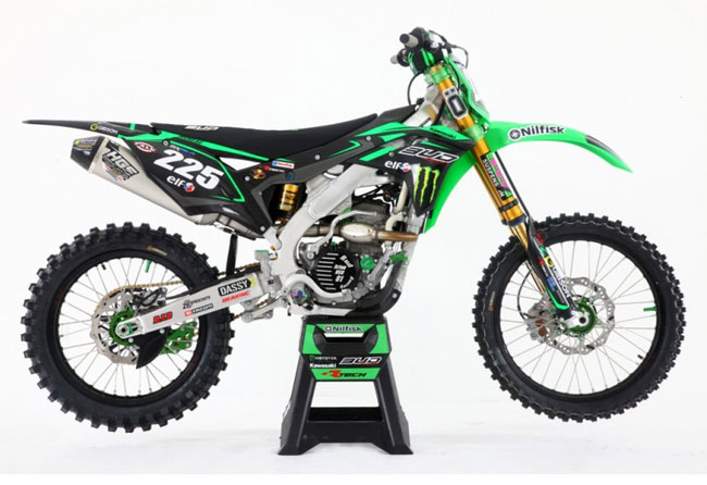 KIT DECO KAWASAKI Bud Monster 2018