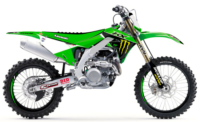 KIT DECO KAWASAKI Dcor Monster Energy 22